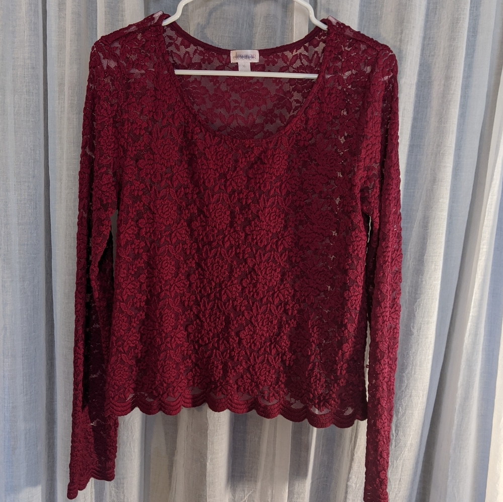 Floral Lace Top